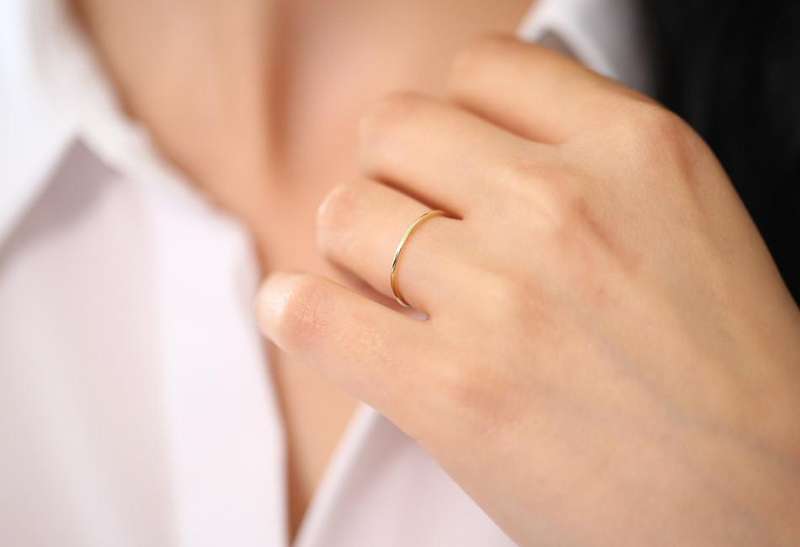 Wedding Ring South Africa, Plain Gold Wedding Band 1.2mm