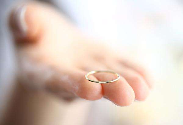 Wedding Ring South Africa, Plain Gold Wedding Band 1.2mm