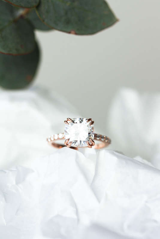 Cushion Engagement Ring