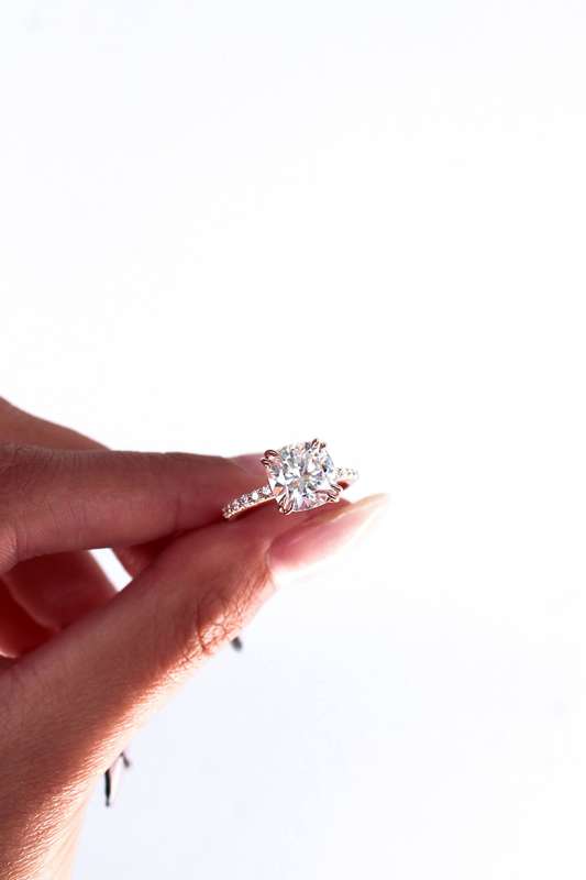 Cushion Engagement Ring