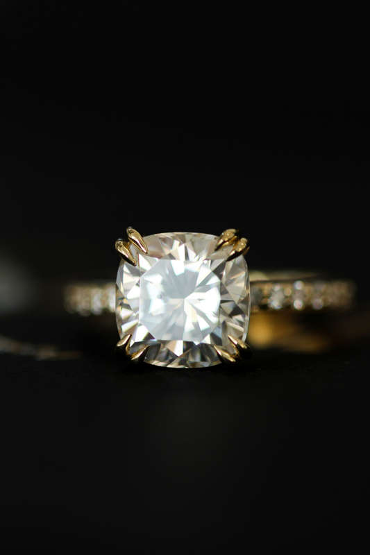 Cushion Engagement Ring