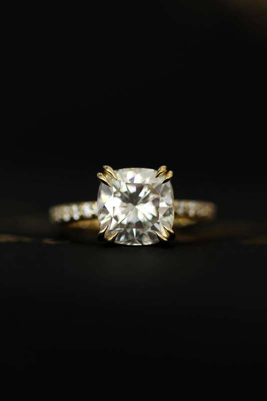 Cushion Engagement Ring