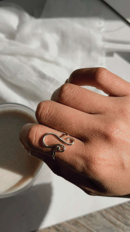 Gold Leo Zodiac Ring