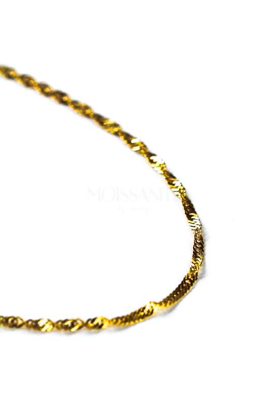 Gold Singapore Chain - 2.5mm