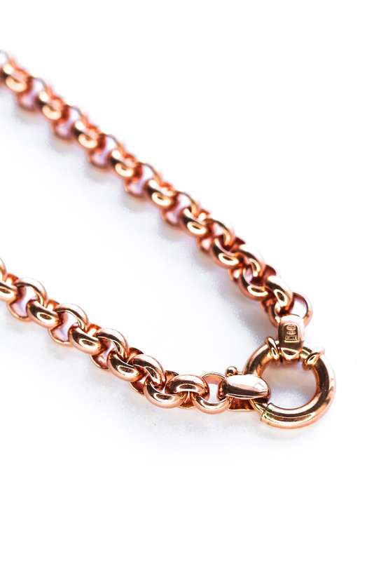 Rose Gold Belcher Chain