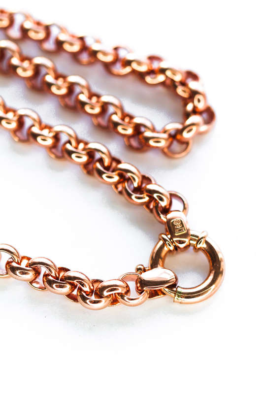 Rose Gold Belcher Chain