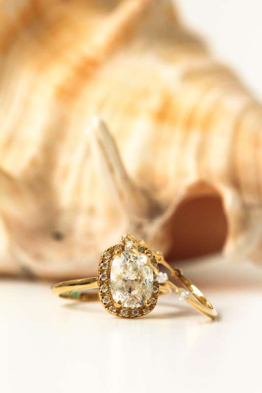 Elongated Cushion Ring Set
