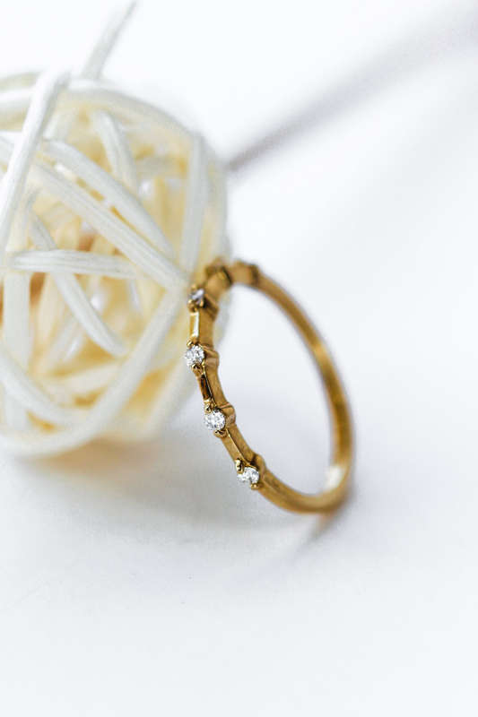 Dotted Eternity Ring