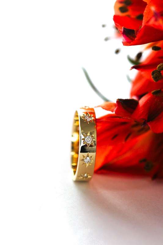 Starstruck Moissanite Band