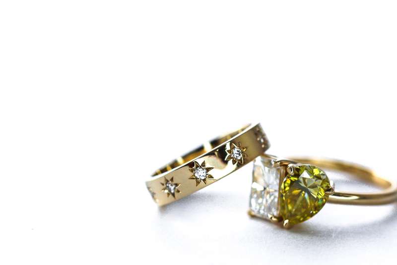 Starstruck Moissanite Band