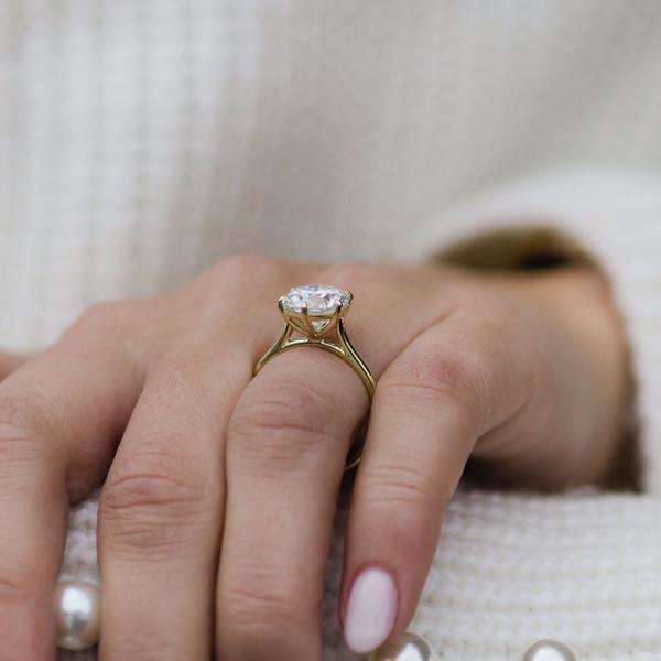 Harper - 6 Claw Round Brilliant Solitaire Ring