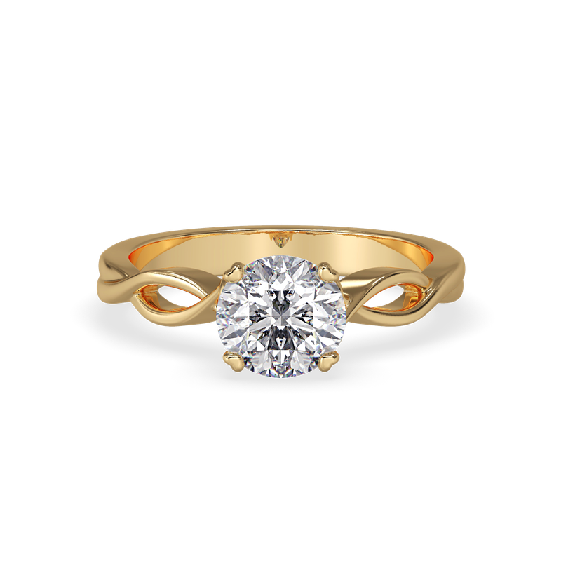 Heart Infinity Engagement Ring
