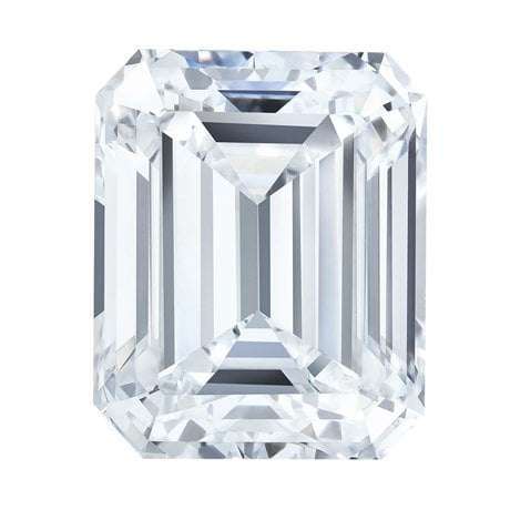 Loose Emerald Cut Moissanite