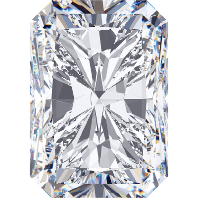 Loose Radiant Moissanite