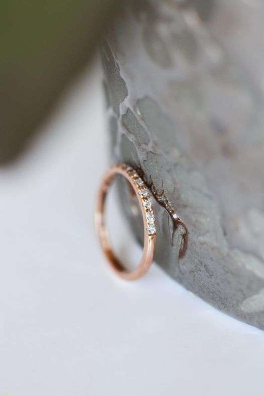 Oval Moissanite Wedding Set