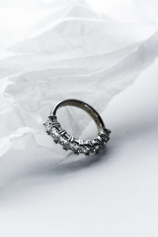 The Princess Cut Eternity Band