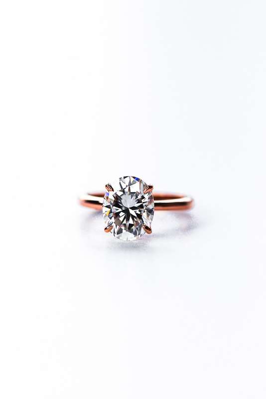 Oval Solitaire Engagement Ring
