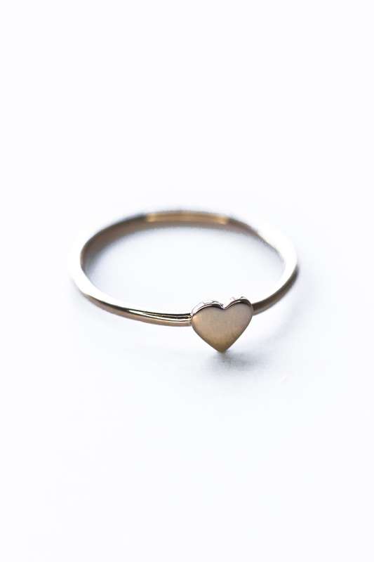 Gold Sweetheart Promise Ring