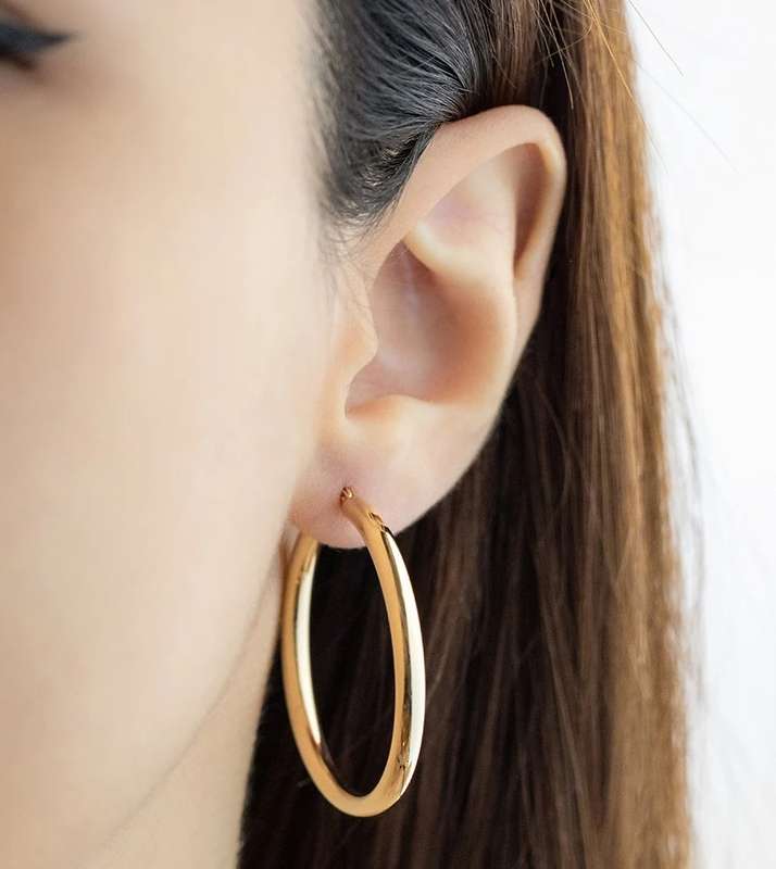 Classic Gold Hoop Earrings