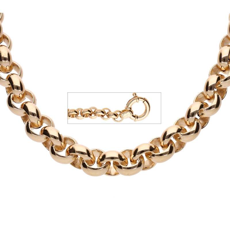 Gold Belcher Bracelet