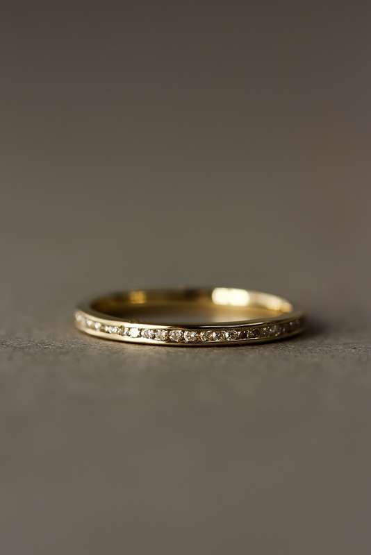 Tiffany Channel Set Full Eternity Ring