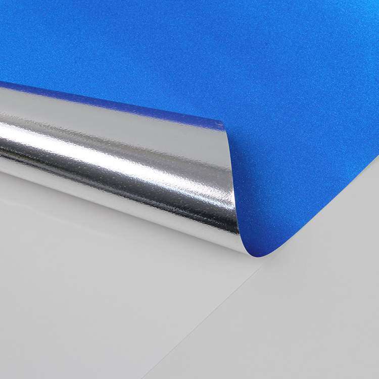 Glitter self adhesive craft sticker vinyl - Blue