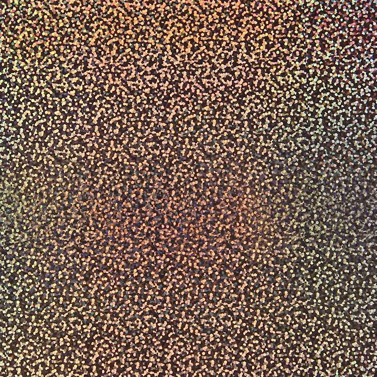 Holographic Sparkle self adhesive craft sticker vinyl - Rose Gold
