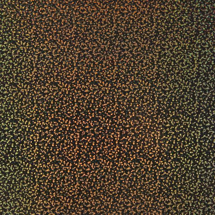 Holographic Sparkle self adhesive craft sticker vinyl - Brown