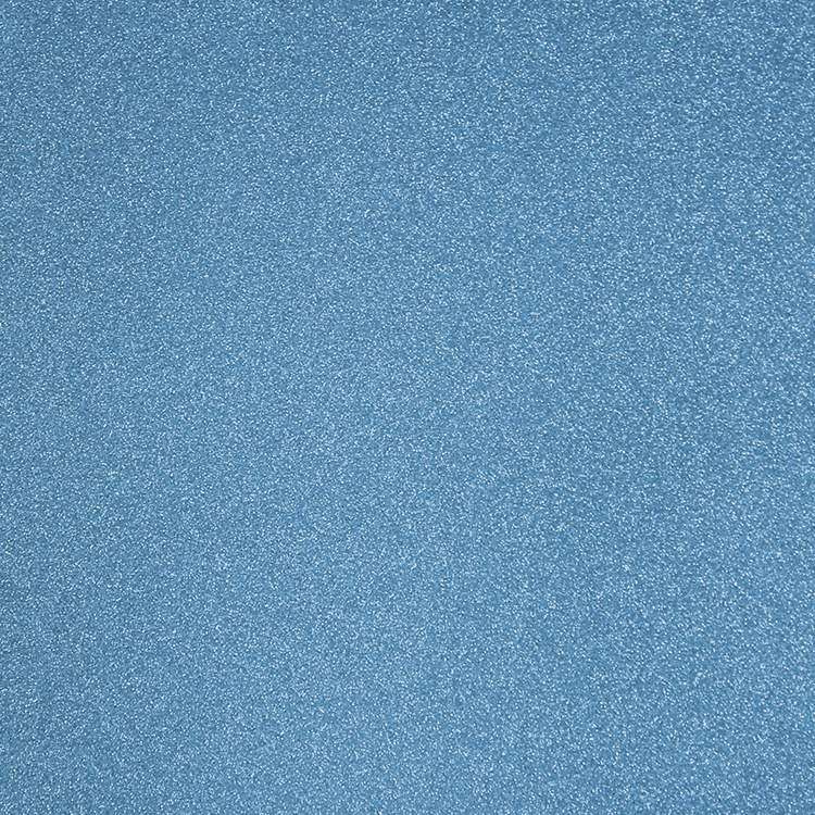 Glitter self adheisve craft sticker vinyl sheet Light Blue