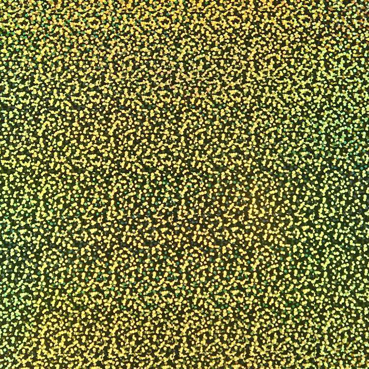 Holographic Sparkle self adhesive craft sticker vinyl - Gold