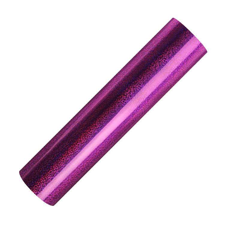 Holographic Sparkle self adhesive craft sticker vinyl - Pink