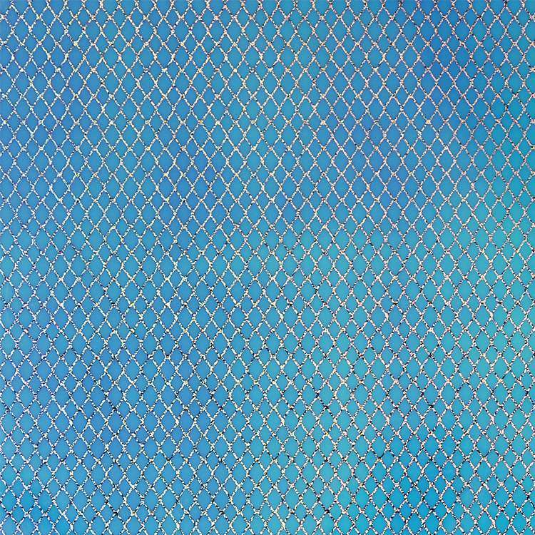 Holographic Semi-Clear opal adhesive craft vinyl- Gridding