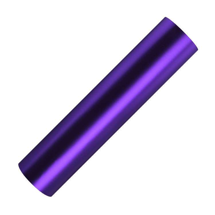 Matte Chrome self adhesive craft sticker vinyl - Purple