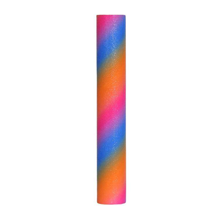 Rainbow Glitter Adheisve craft vinyl - Orange/ Green/ Blue