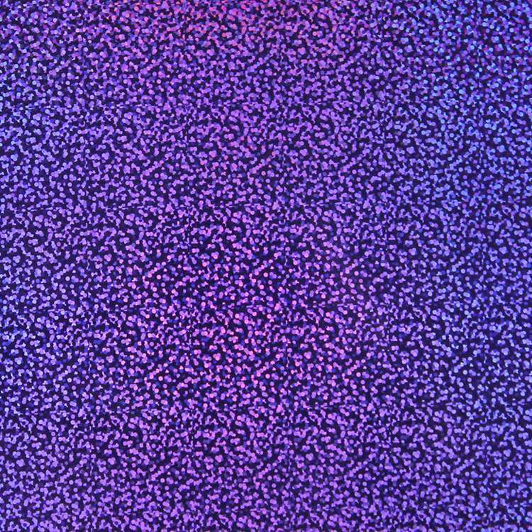 Holographic Sparkle self adhesive craft sticker vinyl - Purple