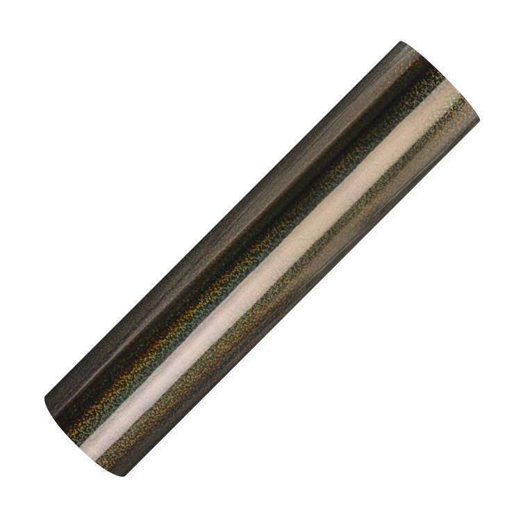 Holographic Sparkle self adhesive craft sticker vinyl - Brown