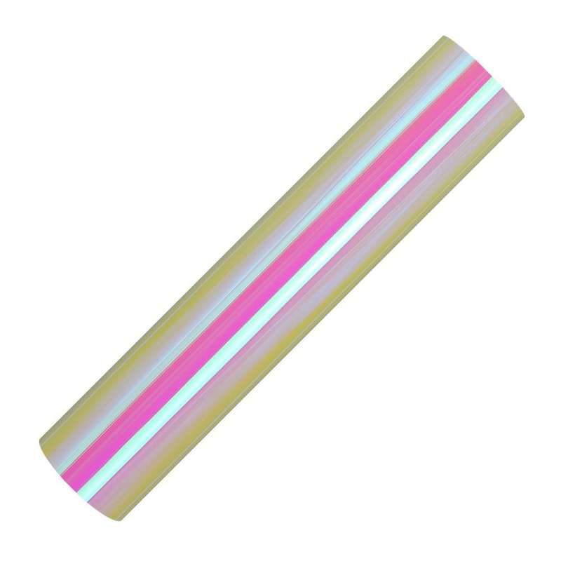 Holographic Sticky Vinyl - Silver White - 02