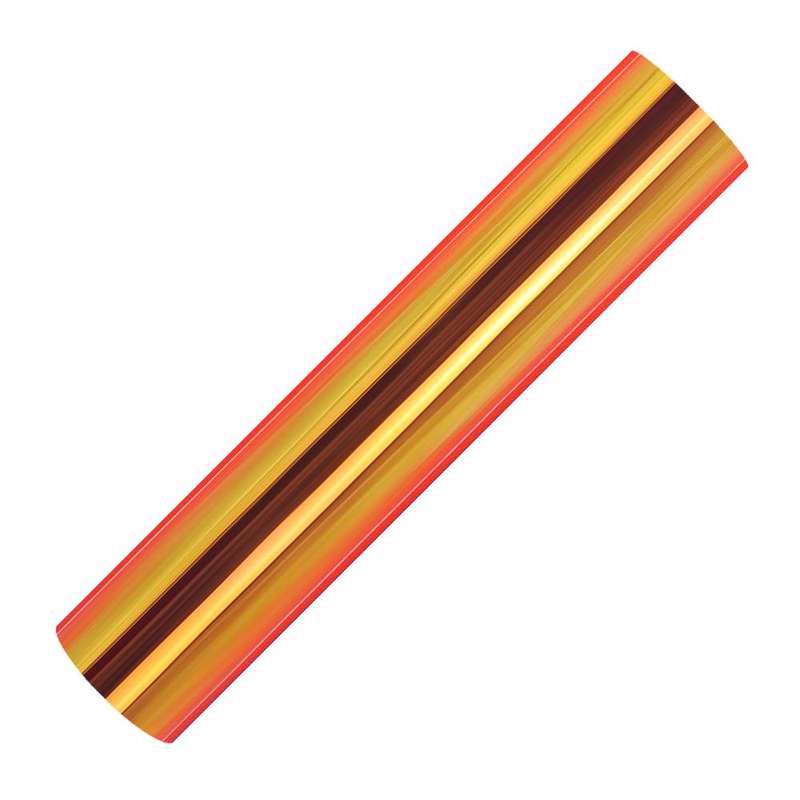 Holographic Sticky Vinyl - Orange - 06
