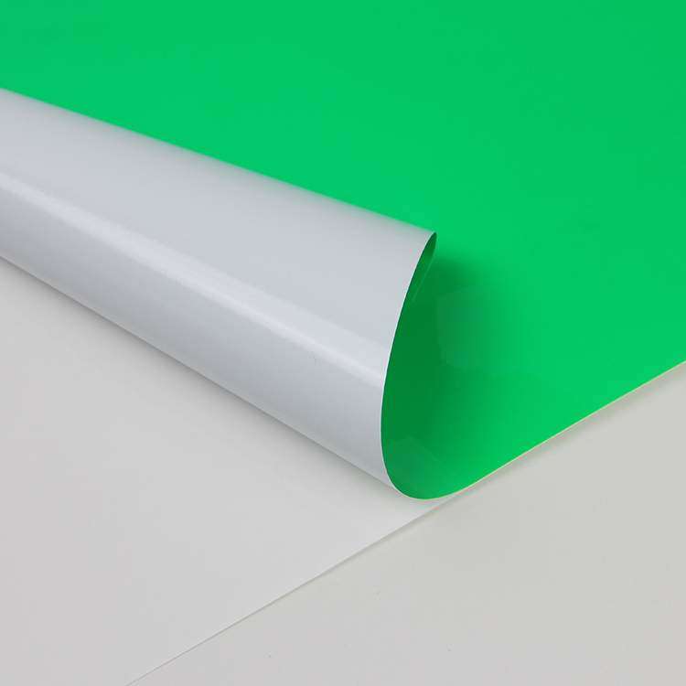 Hot Sensitive Self Adhesive Craft Sticker Vinyl - Yellow/Green