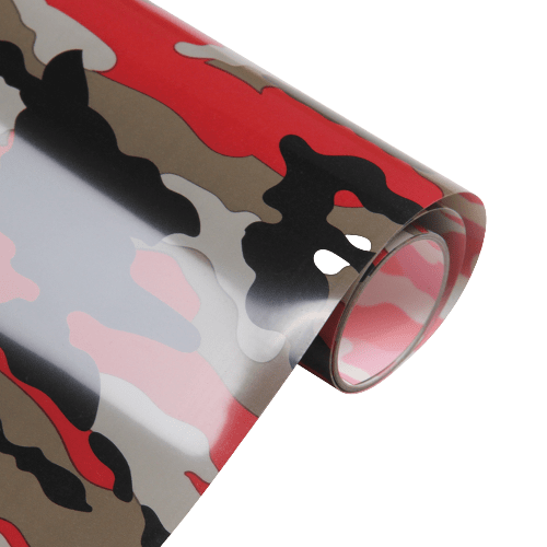 Camouflage FlexVinyl - Army Red