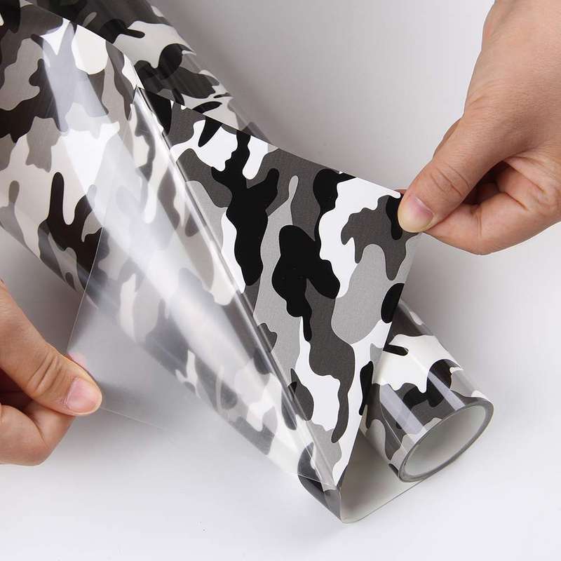 Camouflage FlexVinyl - Black & White