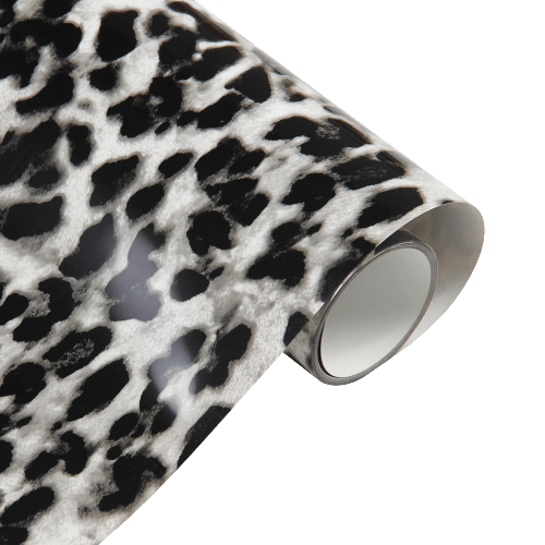 Leopard FlexVinyl - Pink Black & White