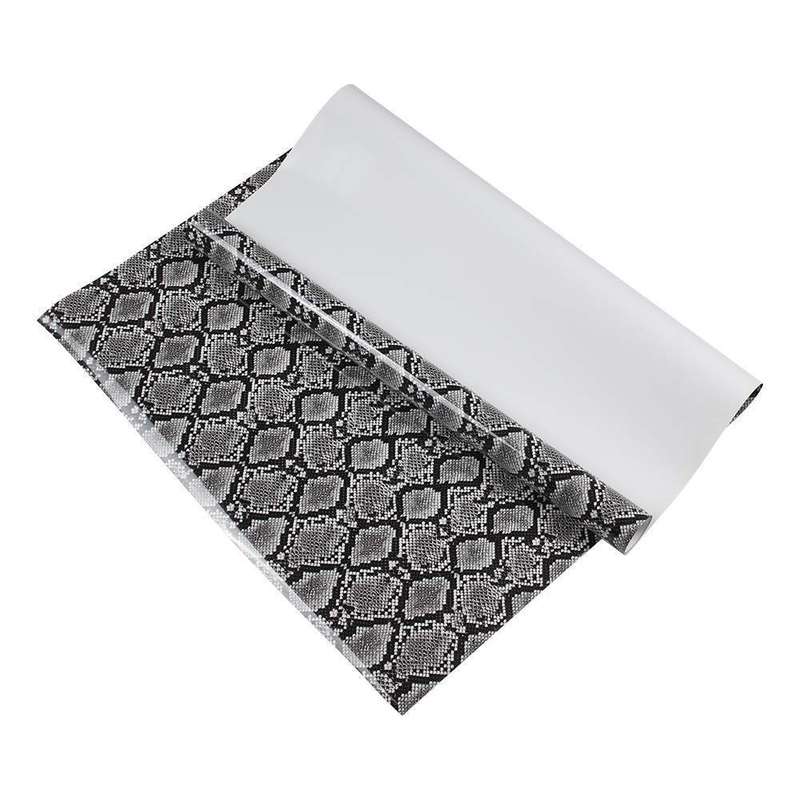Snake Pattern FlexVinyl - Black & White