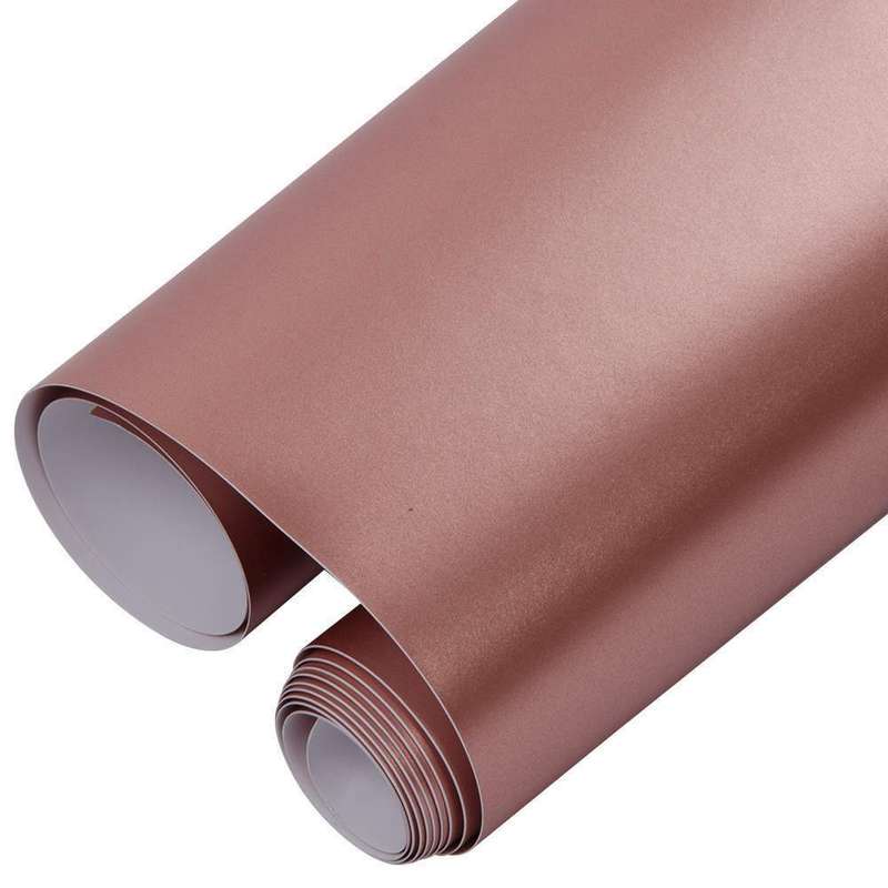 Matt Rose Gold Adhesive Craft Sticker Vinyl