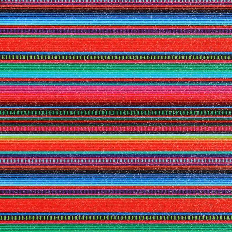 Rainbow Stripe #11 Adhesive Craft Sticker Vinyl