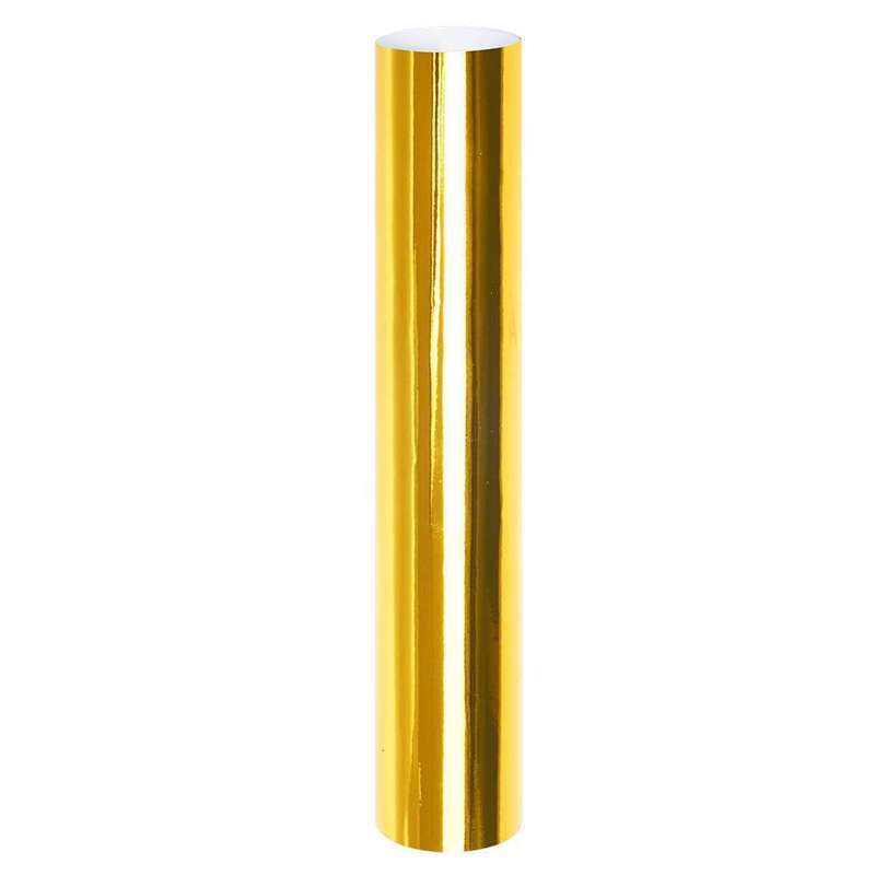 Glossy Chrome Gold Adhesive Craft Sticker Vinyl