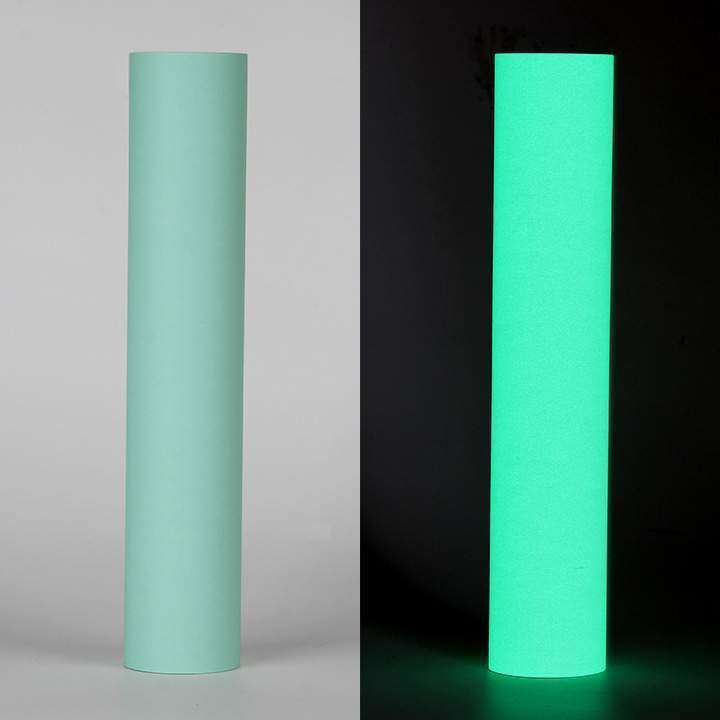 Glow in the dark Green Adhesive Craft Sticker Vinyl