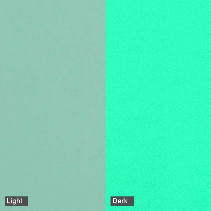 Glow in the dark Green Adhesive Craft Sticker Vinyl