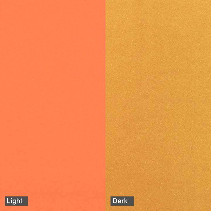 Glow in the dark Orange Adhesive Craft Sticker Vinyl