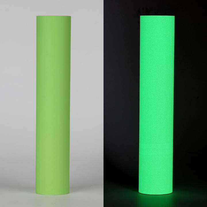 Glow in the dark Light green Adhesive Craft Sticker Vinyl